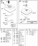 Part Location Diagram of 710243 Briggs and Stratton Gauge-Fuel